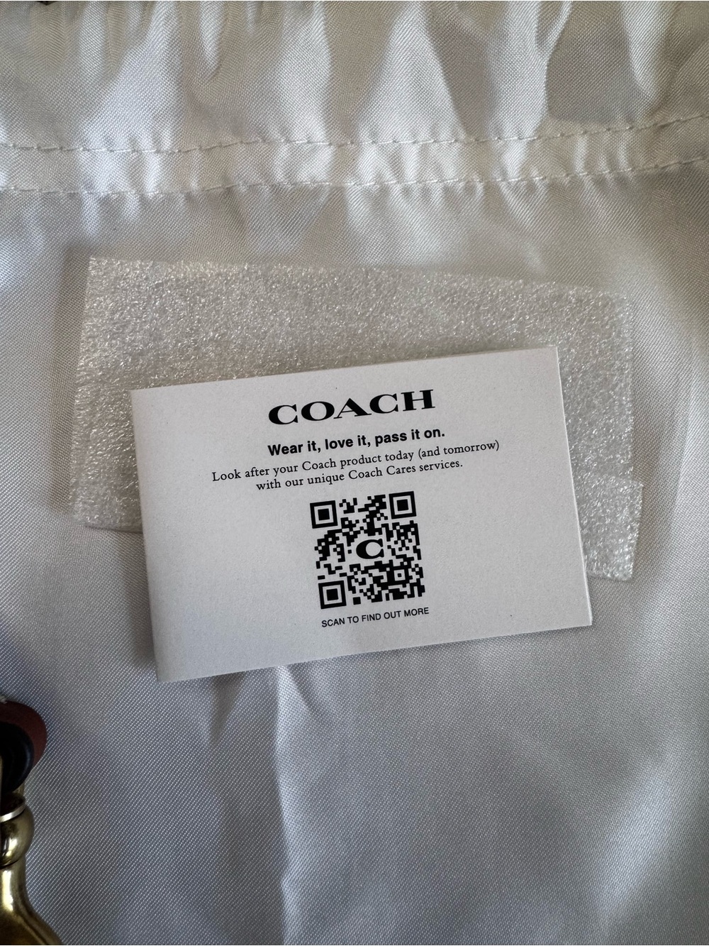 Coach Heart Mini Satchel in Chestnut Brown - Picture 11 of 12